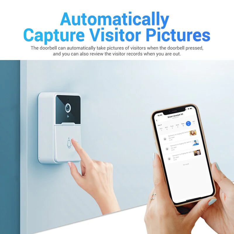 Smart WiFi Doorbell with Video Intercom