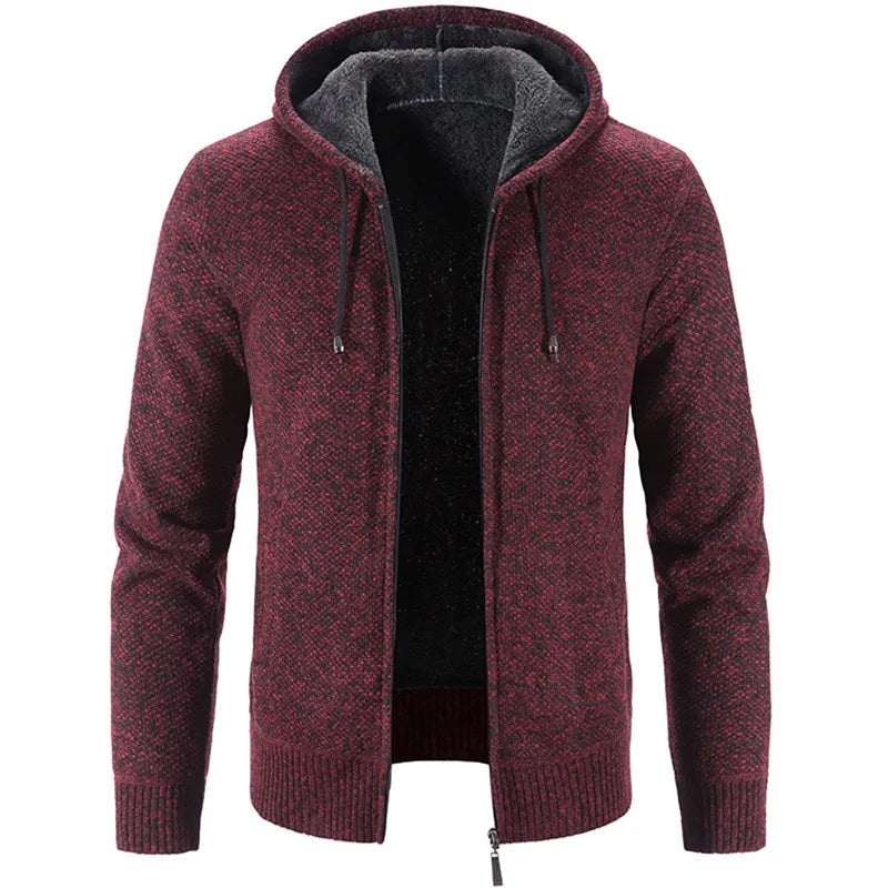 Men's Stylish Fleece Cardigan Jacket