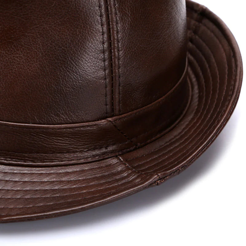 Classic Leather Cap