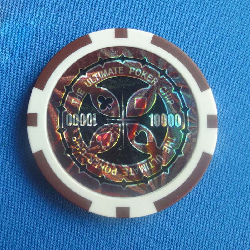 ABS Plastic High-End Two-Color Chips Poker Baccarat Game Coins