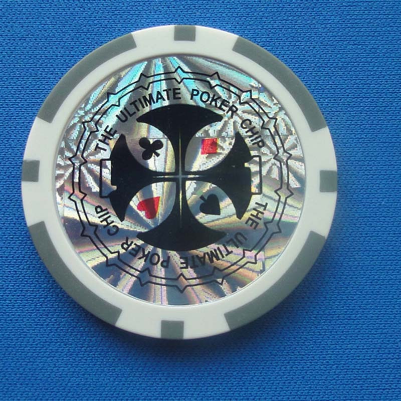 ABS Plastic High-End Two-Color Chips Poker Baccarat Game Coins