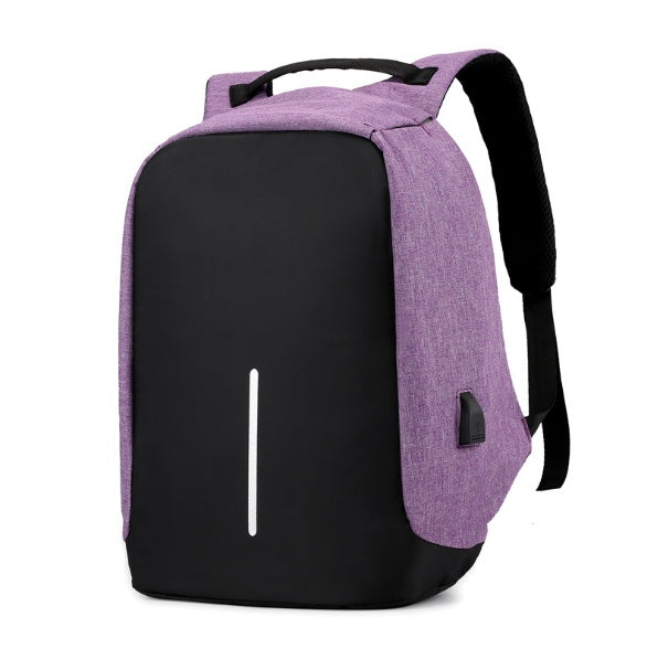 Multi-Functional Water Resistant USB Charging Computer Notebook Backpack Bag