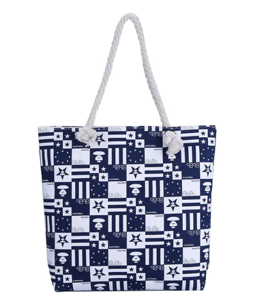 Twin-Sided Artistic Canvas Bag