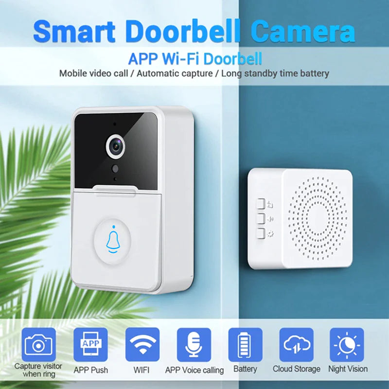 Smart WiFi Doorbell with Video Intercom