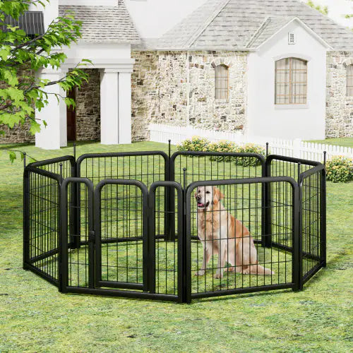 Compact Pet Playpen for Small Animals