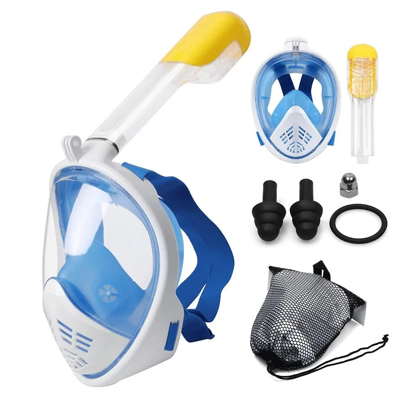 OceanView Panoramic Snorkel Mask