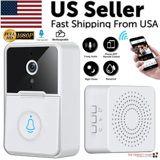 Smart WiFi Doorbell with Video Intercom