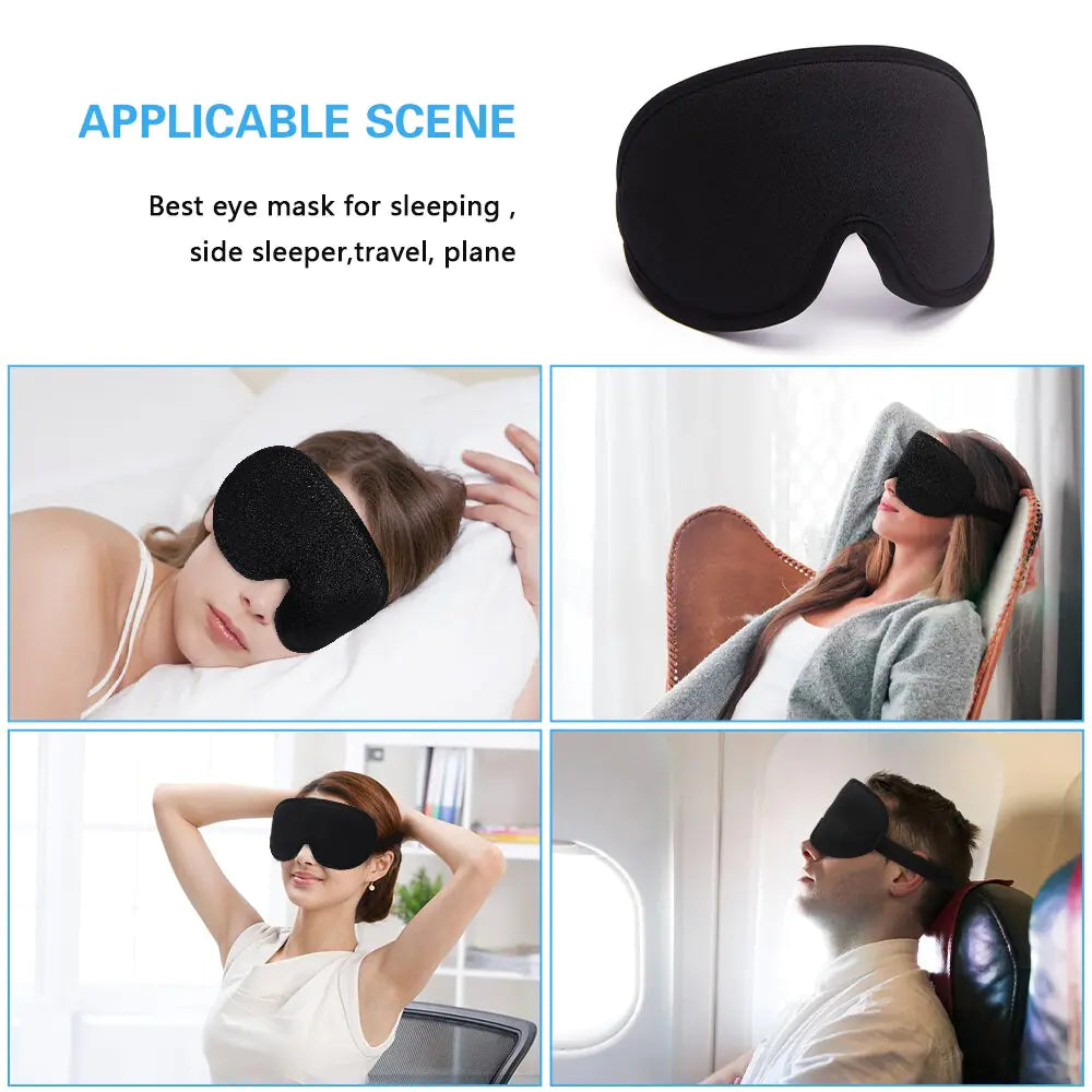 Luxury Silk Memory Foam Sleep Mask