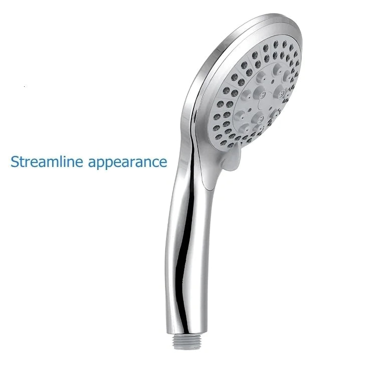 High-Pressure 5-Mode Handheld Shower with Hose