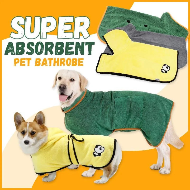 Cozy Pet Bath Wrap