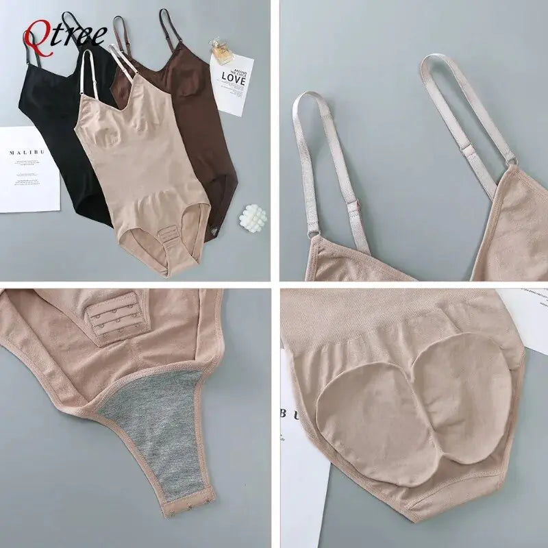 Seamless Contour Bodysuit for Women