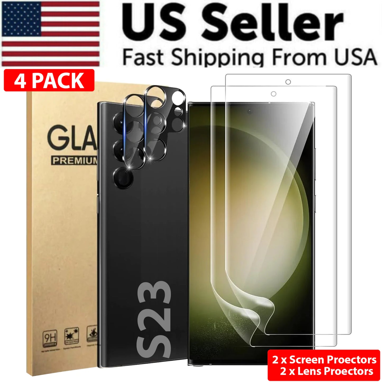 Samsung S23 S22 Ultra Screen Protector USA