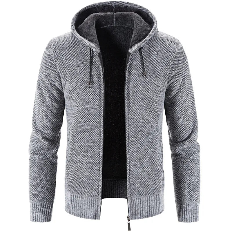 Men's Stylish Fleece Cardigan Jacket