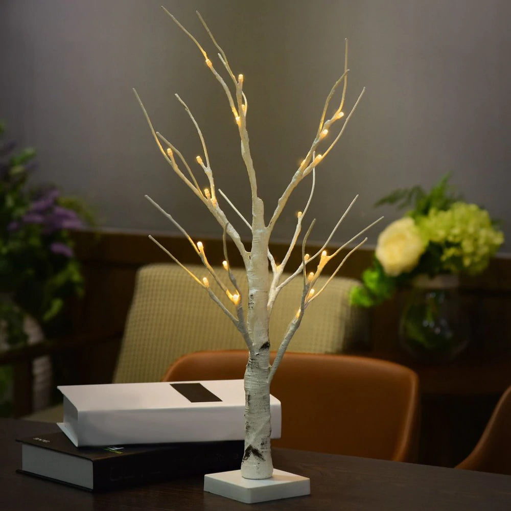 Serenity Silver Birch LED Light