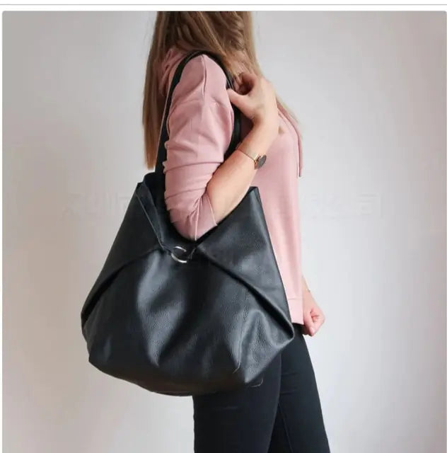 Chic Leather Tote Handbags