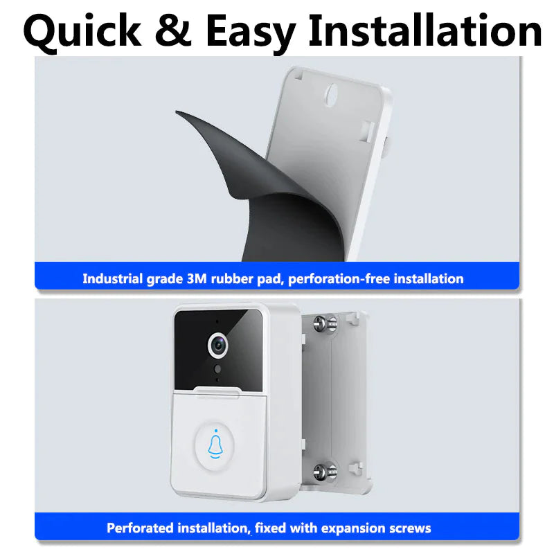 Smart WiFi Doorbell with Video Intercom