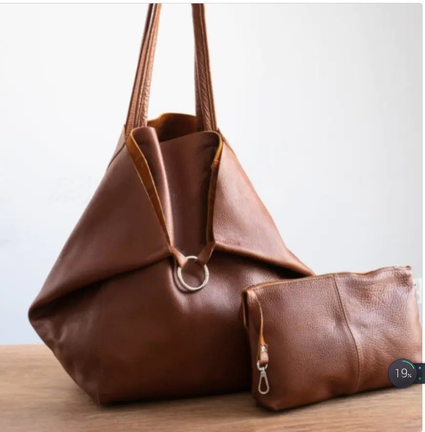 Chic Leather Tote Handbags