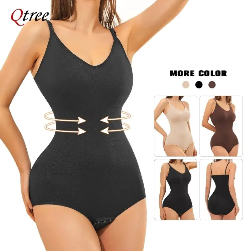 Seamless Contour Bodysuit for Women