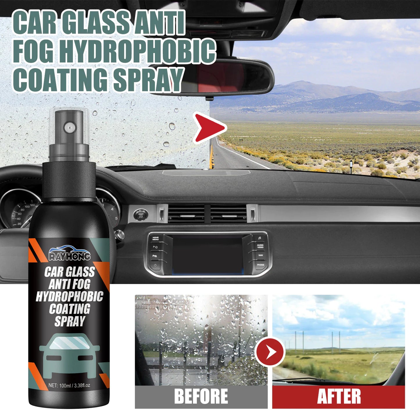 ClearView Auto Glass Repellent