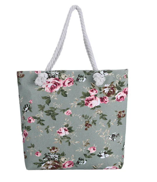 Twin-Sided Artistic Canvas Bag