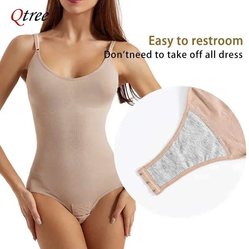 Seamless Contour Bodysuit for Women