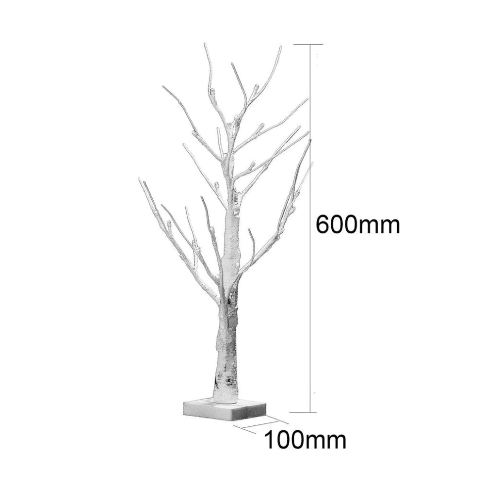 Serenity Silver Birch LED Light