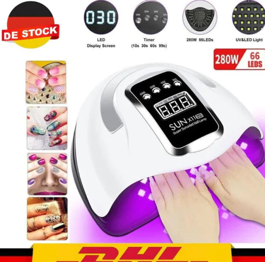 LED UV Gel Nail Curing Lamp