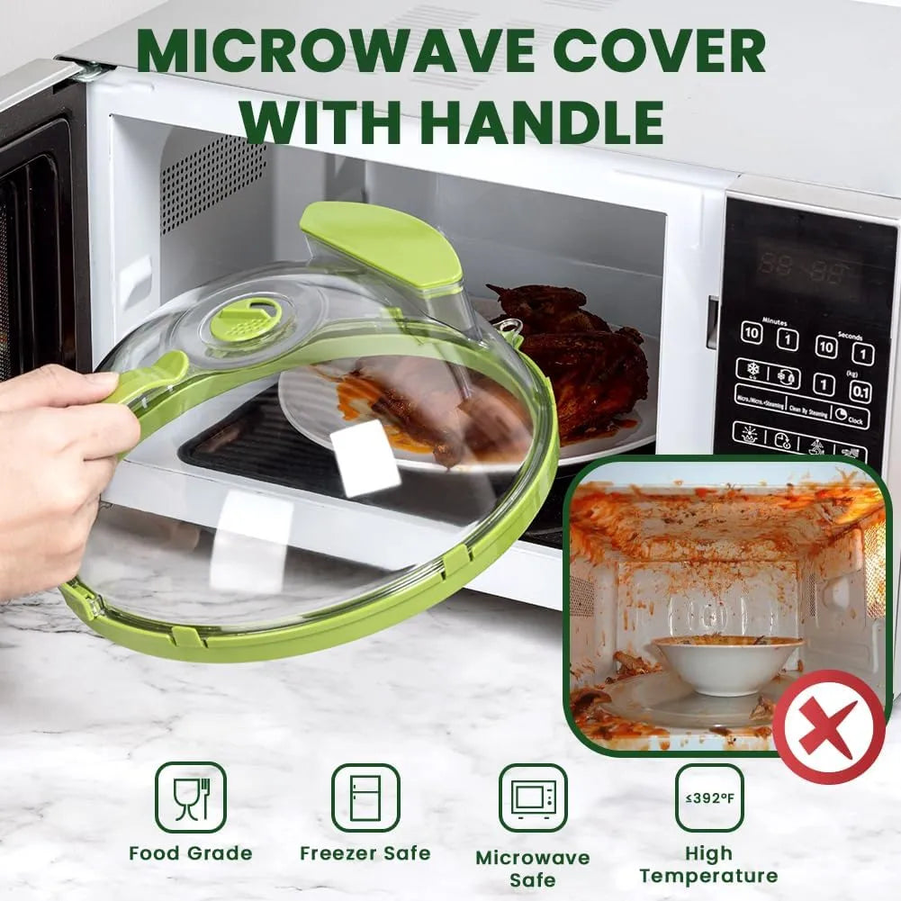 Splatter Shield Microwave Cover