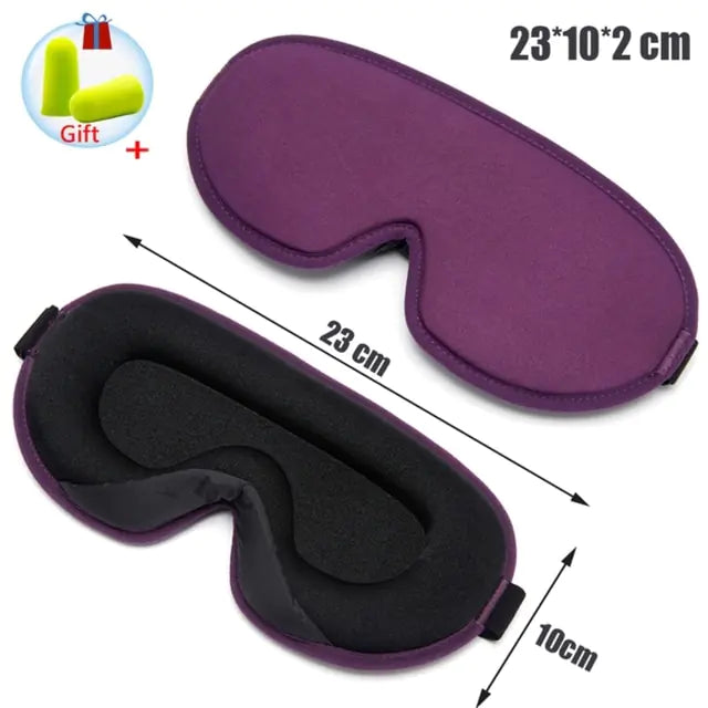 Luxury Silk Memory Foam Sleep Mask