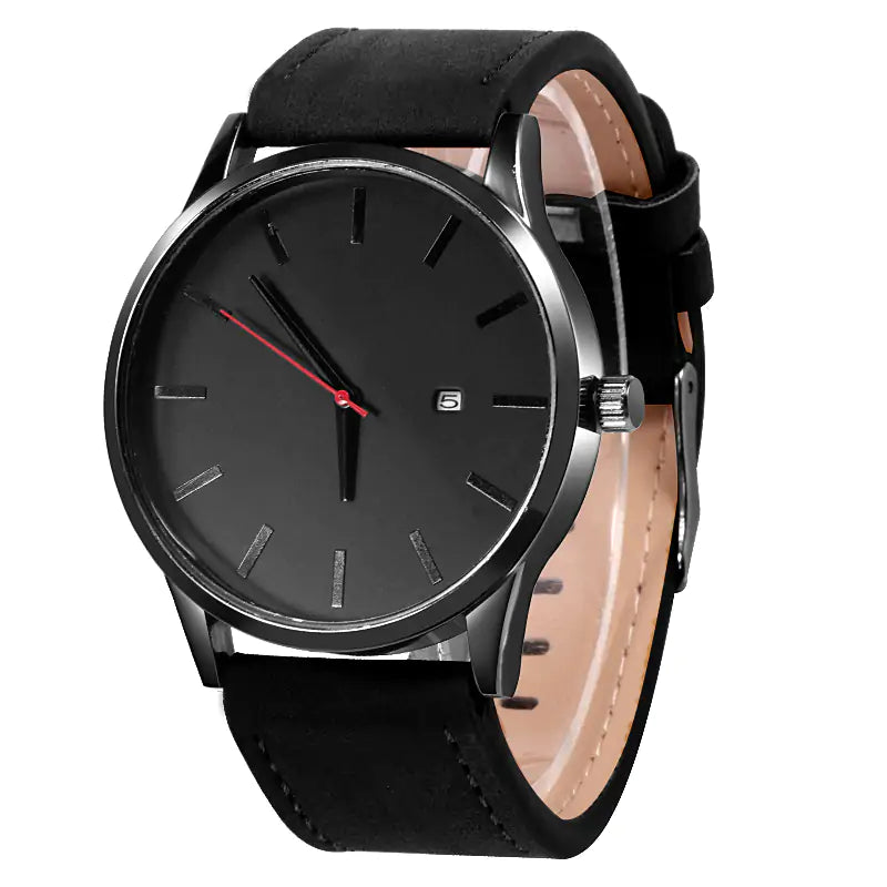 Classic Leather Timepiece