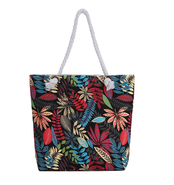 Twin-Sided Artistic Canvas Bag