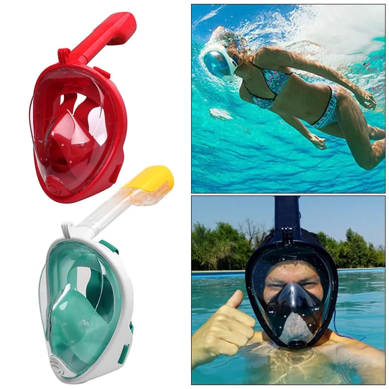 OceanView Panoramic Snorkel Mask