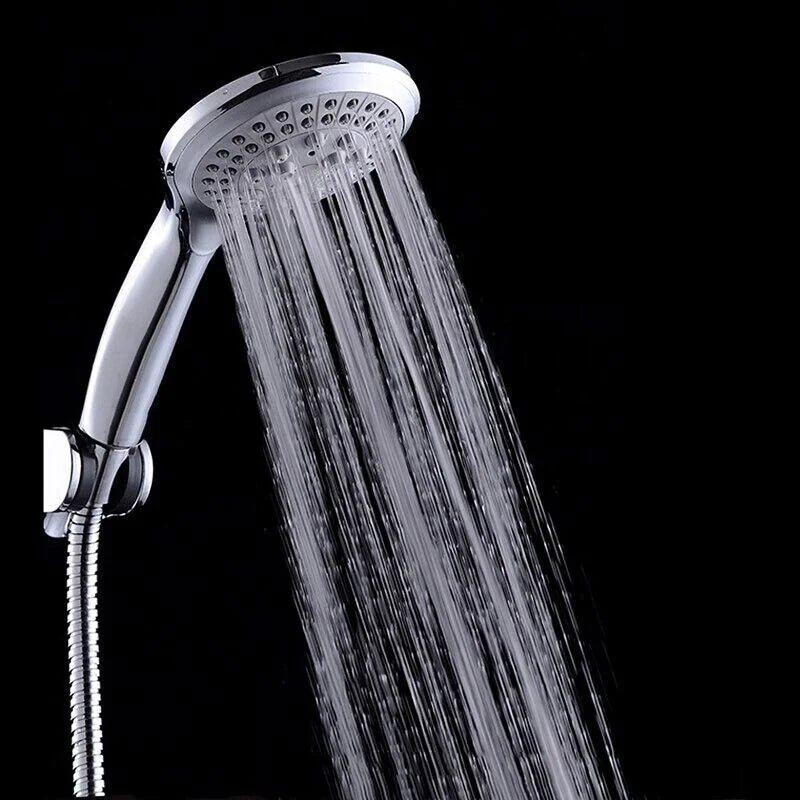 High-Pressure 5-Mode Handheld Shower with Hose