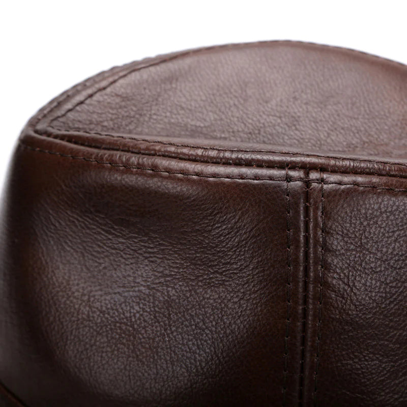 Classic Leather Cap