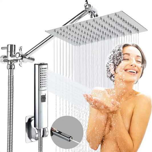 Luxury Stainless Multifunction Shower Set