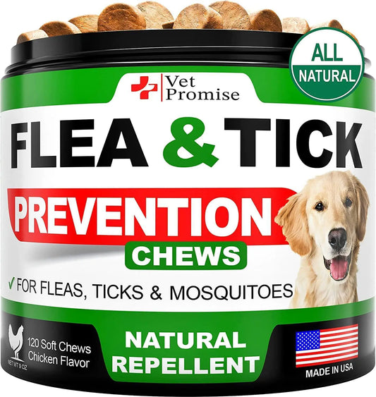 Chicken-Flavored Dog Insect Guard Chews 120ct