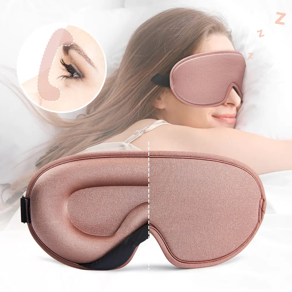 Luxury Silk Memory Foam Sleep Mask