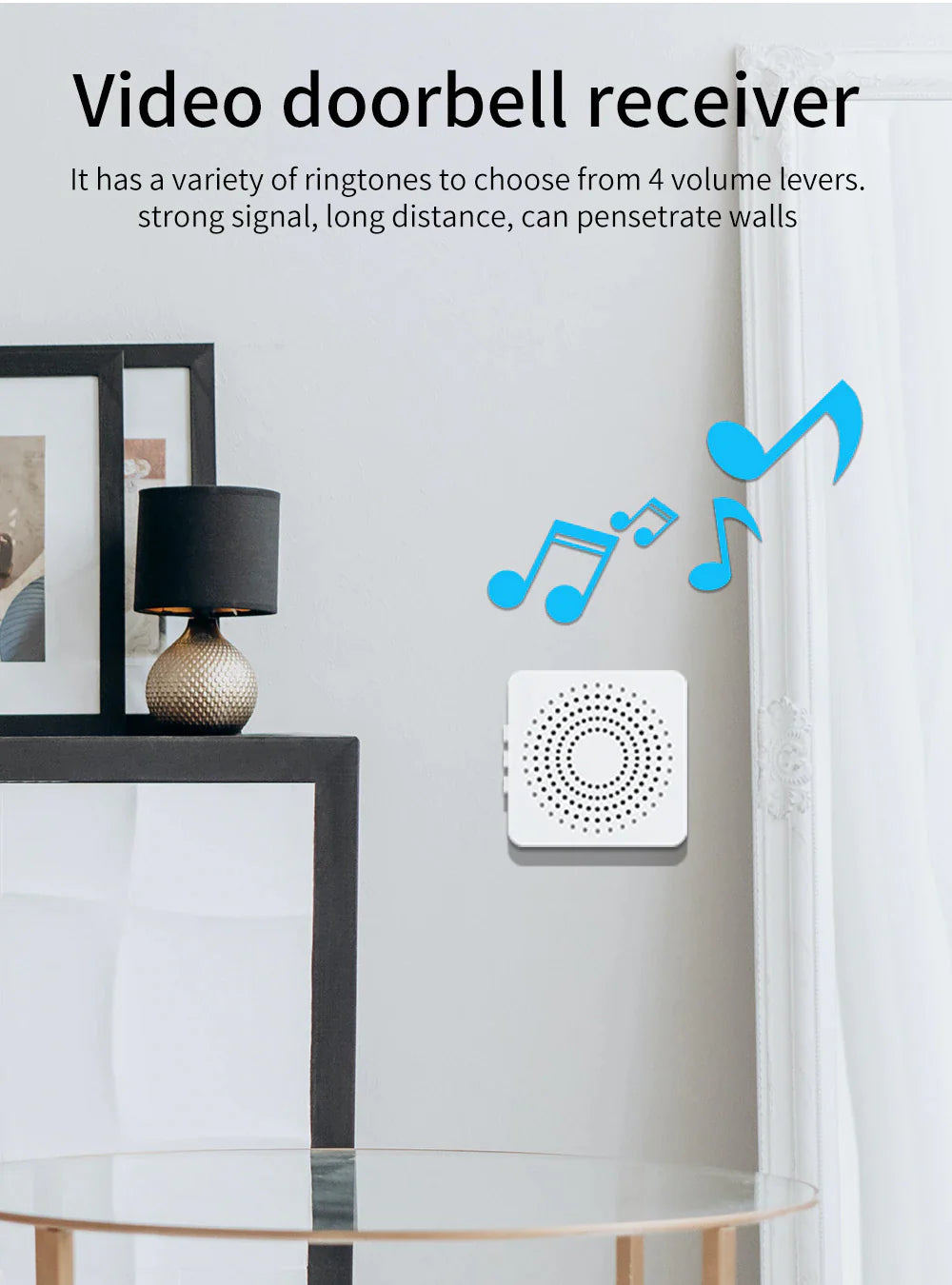 Smart WiFi Doorbell with Video Intercom