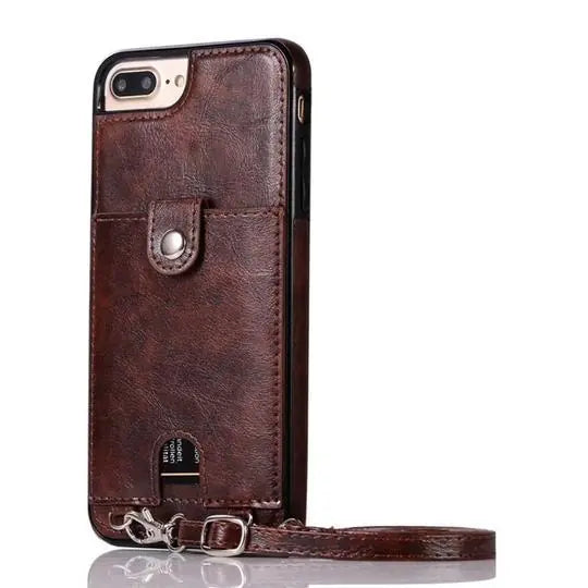 Chic Leather Phone Wallet Case