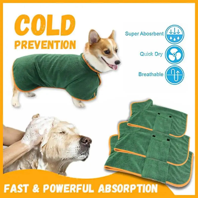 Cozy Pet Bath Wrap