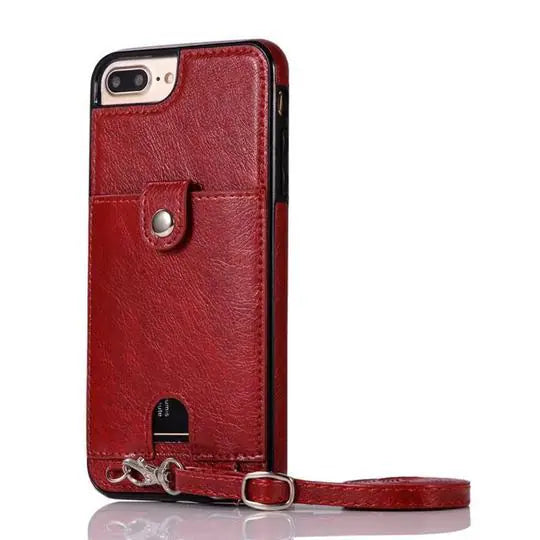 Chic Leather Phone Wallet Case