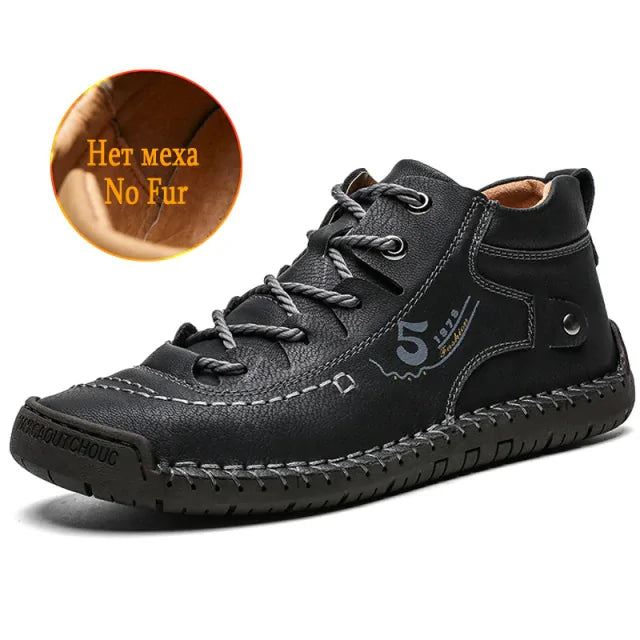 Premium Microfiber Leather Boots