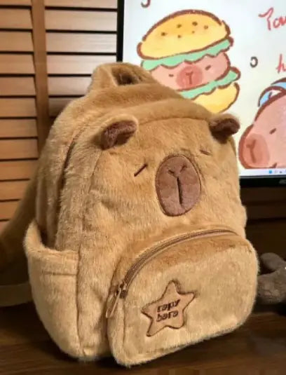 Capybara Cuddle Backpack