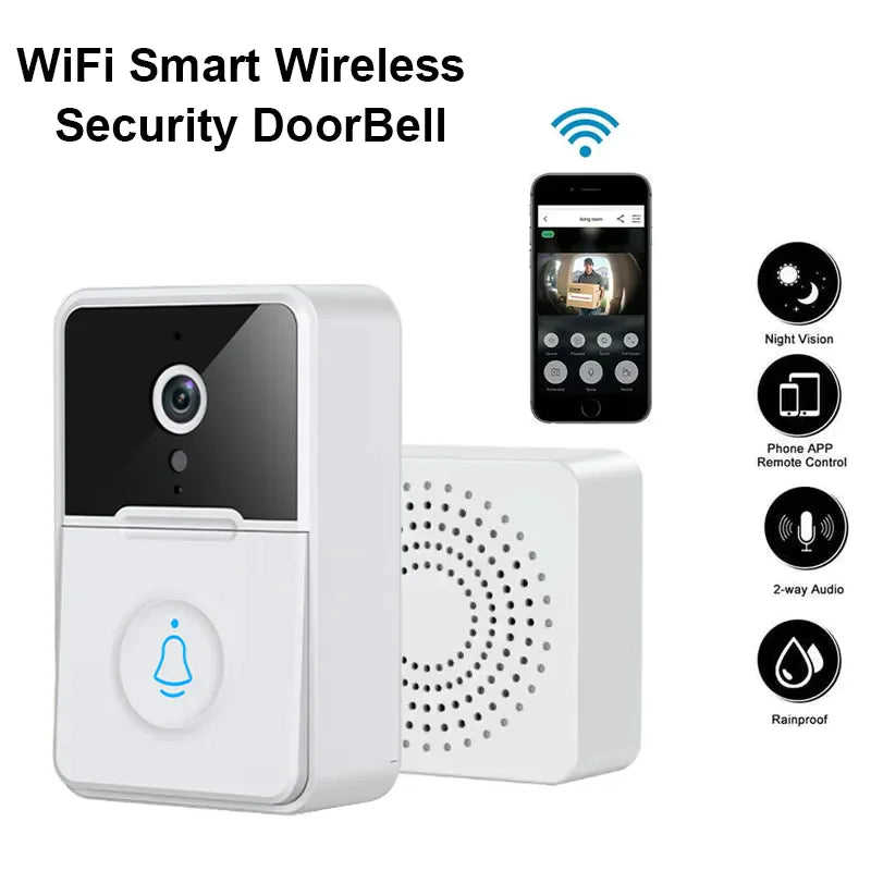 Smart WiFi Doorbell with Video Intercom