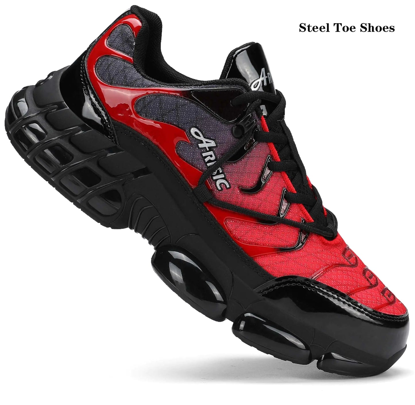 Unisex Steel Toe Work Sneakers - Lightweight, Non-Slip Safety